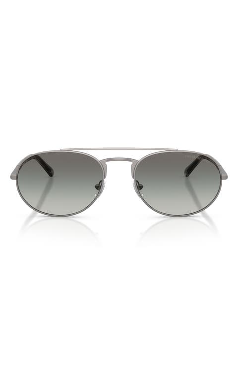 57mm Gradient Pilot Sunglasses