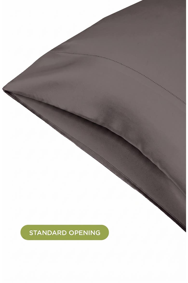 Satin Pillowcase, Alternate, color, GUNMETAL