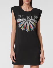 PHILIPP PLEIN T-Shirt Dress Short Stars Women