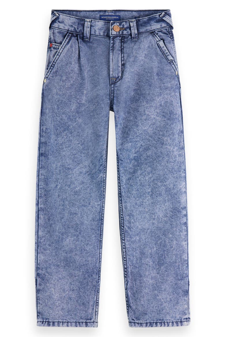 Kids' The Pitch Loose Fit Jeans, Main, color, TOBACCO