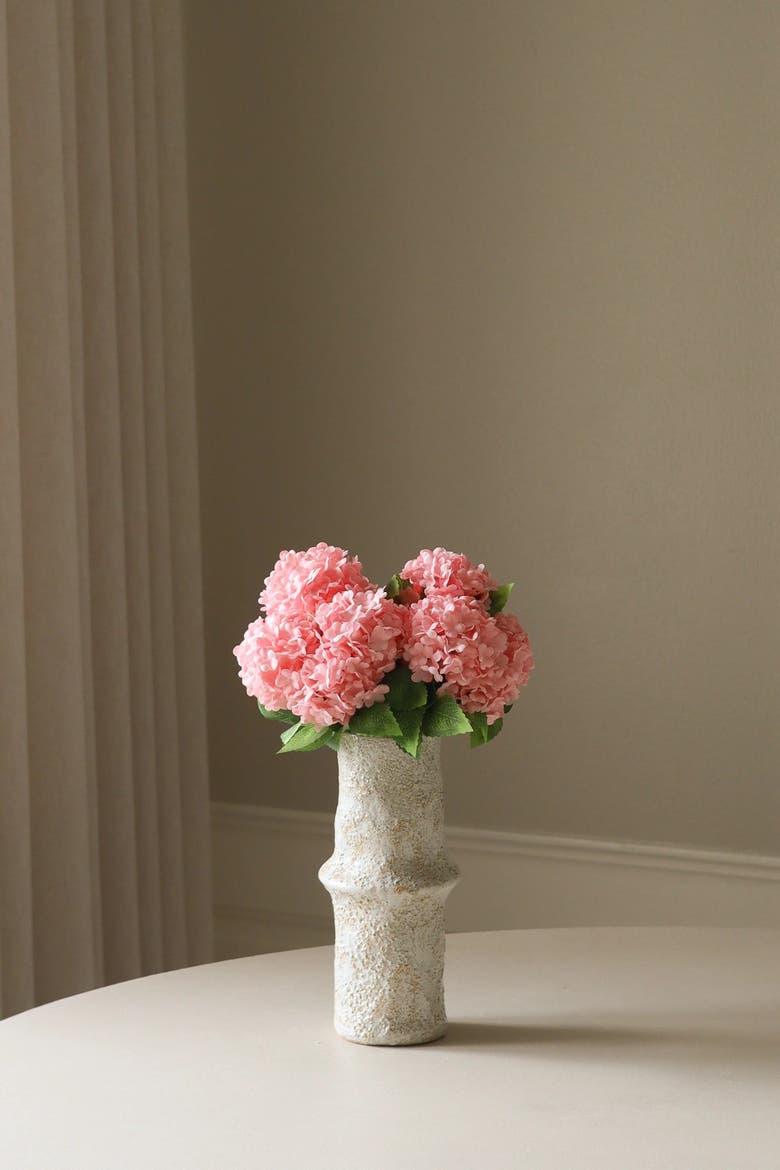 Pink Mini Snowball Hydrangea, Alternate, color, Pink