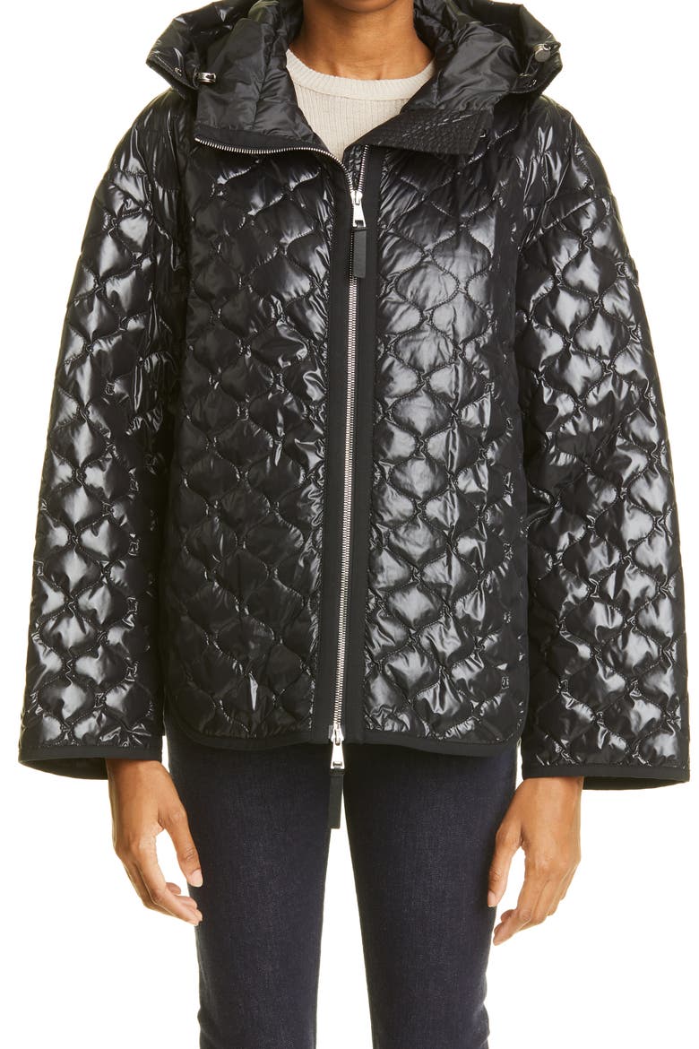 2 Moncler 1952 Wolin Quilted Down Jacket, Main, color, BLACK
