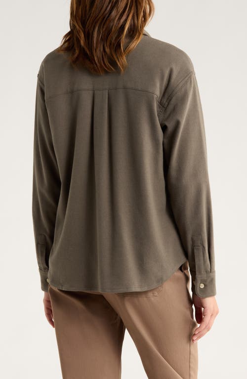 Free Fly Seawool Flannel Shirt In Green