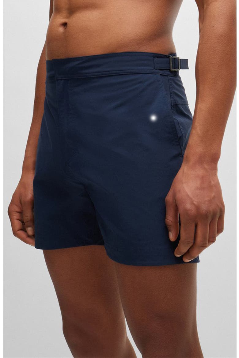 Luca Swim Trunks, Alternate, color, NAVY