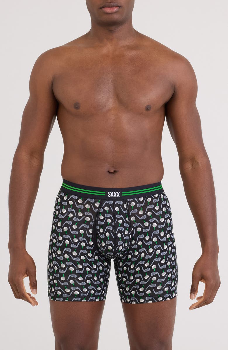 SAXX Vibe Xtra Assorted 2-Pack Boxer Briefs, Alternate, color, Back Nine/ Black