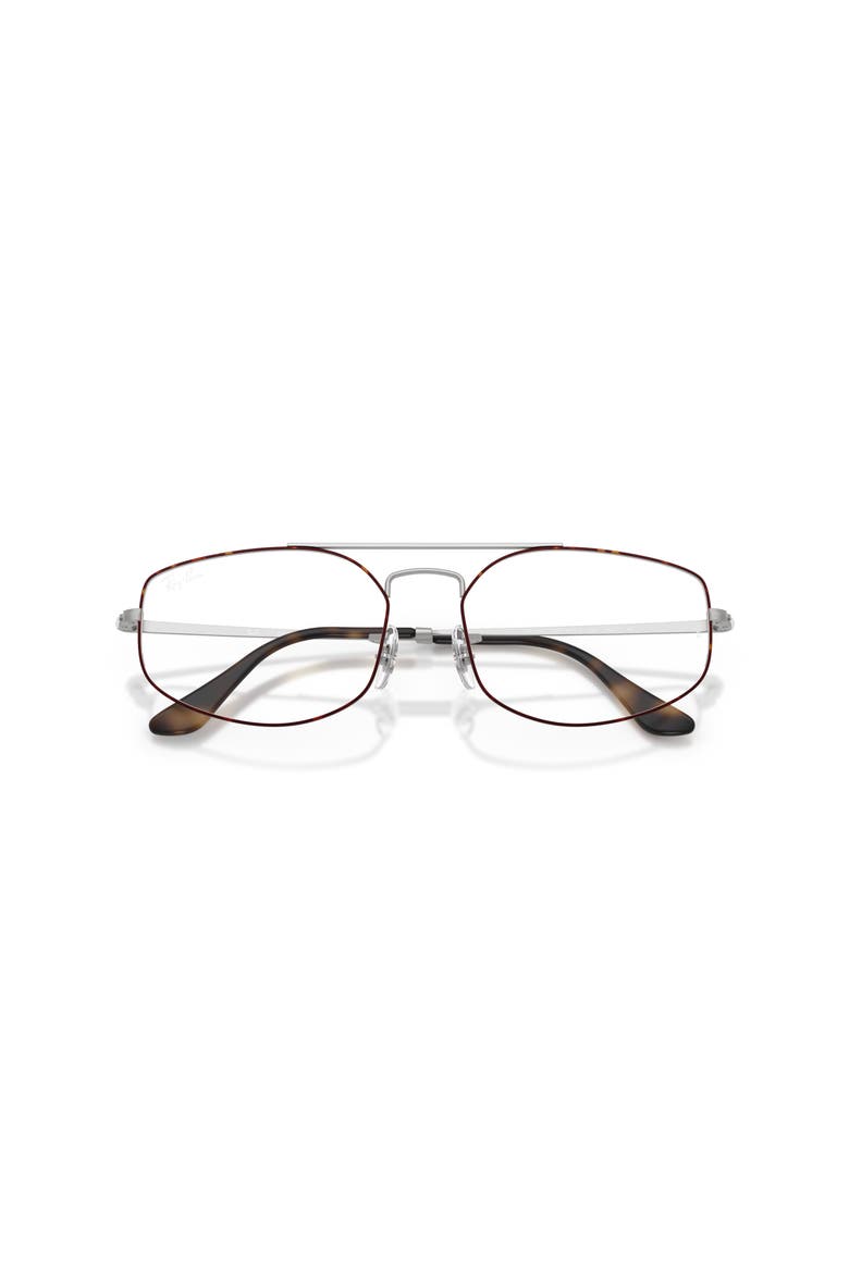 56mm Irregular optical glasses, Alternate, color, Tortoise
