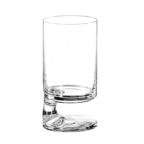 Arnolfo Di Cambio Water Glass Smoke Set Of 2 In Transparent