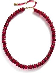 BaubleBar Joyce Semiprecious Stone Beaded Necklace
