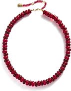 BaubleBar Joyce Semiprecious Stone Beaded Necklace