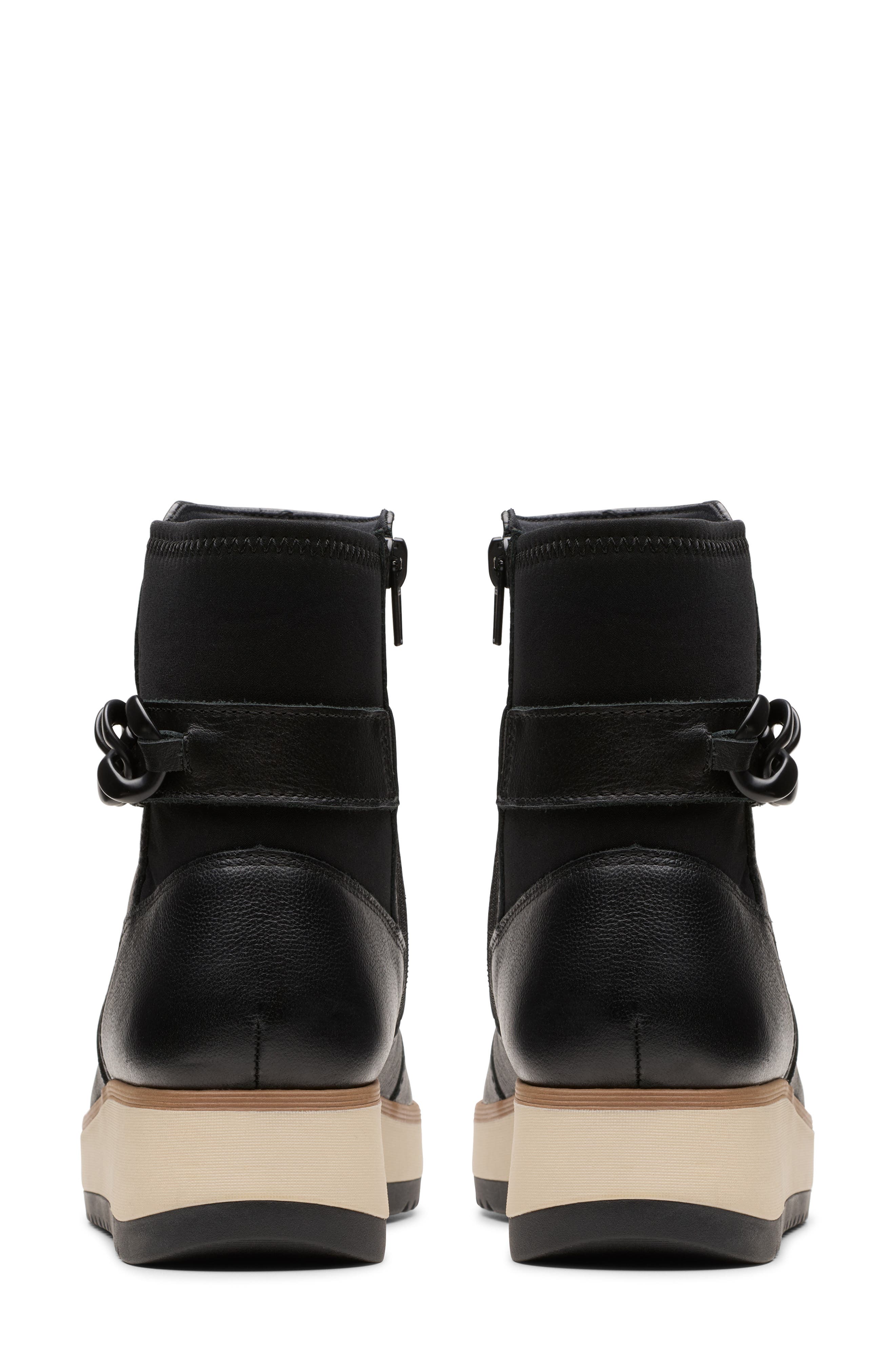 Clarks<sup>®</sup> Zylah Rose Boot, Alternate, color, Black Leather