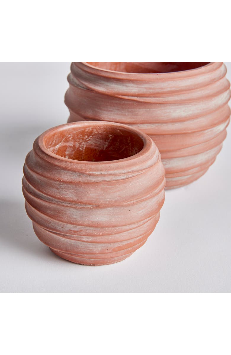 Napa Home & Garden Kipha Flowerpot Planters Set of 2, Alternate, color, Red