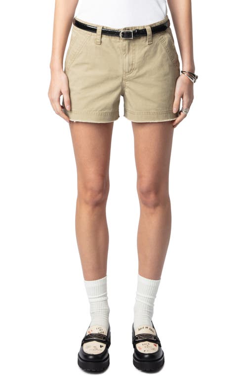 ZADIG & VOLTAIRE ZADIG & VOLTAIRE SPARKY COTTON SHORTS