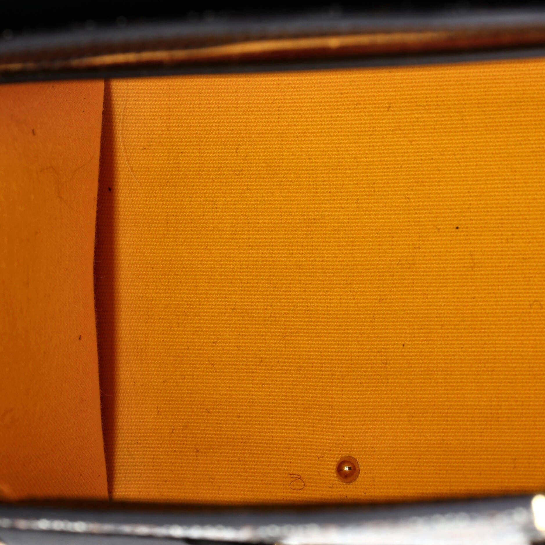 Pre-Owned Goyard Structured Saigon Top Handle Bag Coated Canvas with Leather Mini, Alternate, color, Black