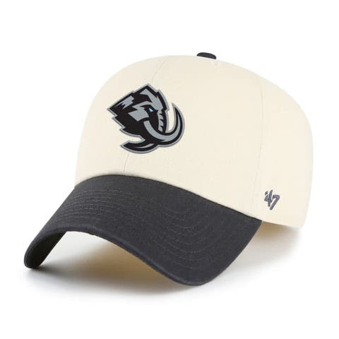 Men's '47 Cream/Charcoal Utah Mammoth Clean Up Adjustable Hat