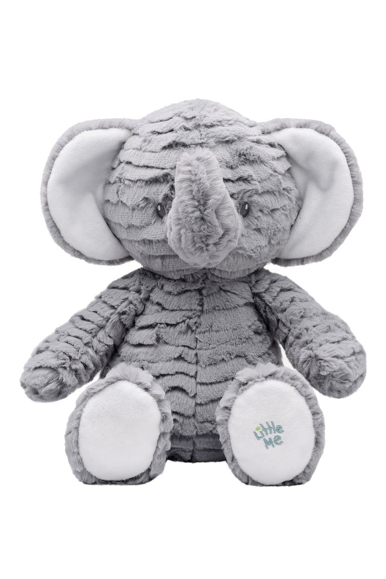 Lullaby Plush Elephant, Main, color, GRAY