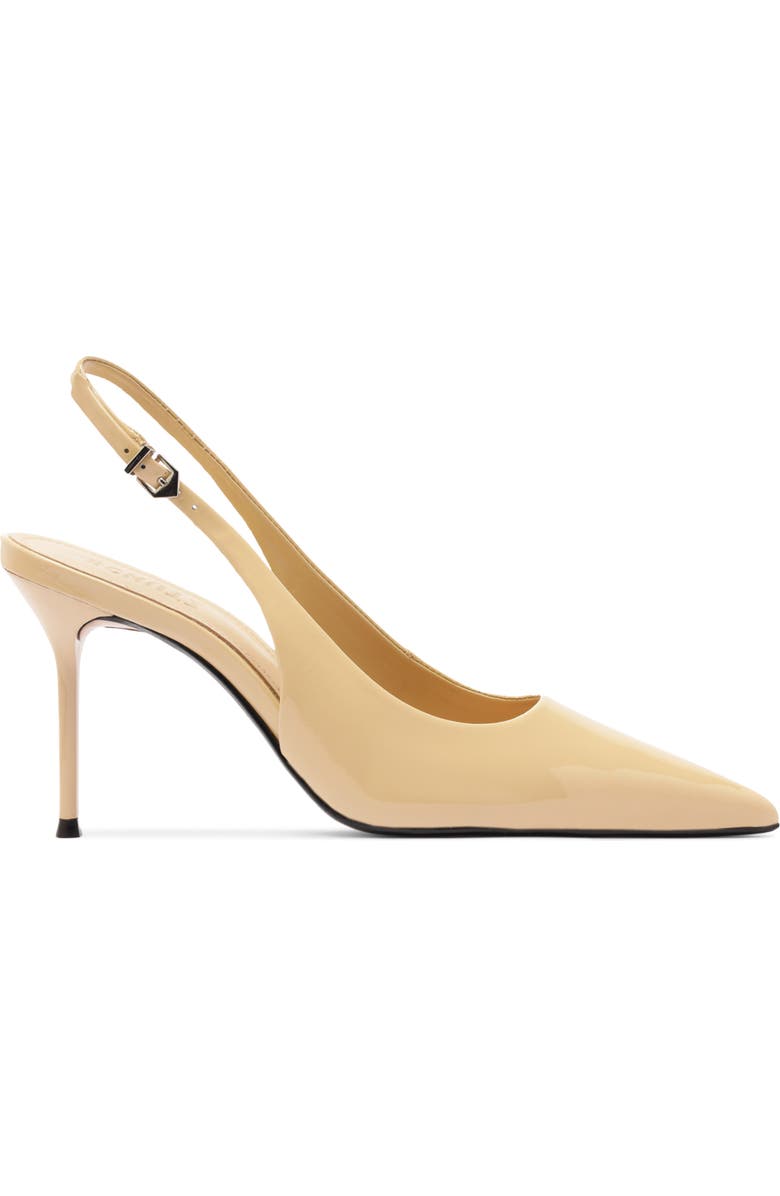 Schutz Paola Slingback Pointed Toe Pump, Alternate, color, Buff Beige