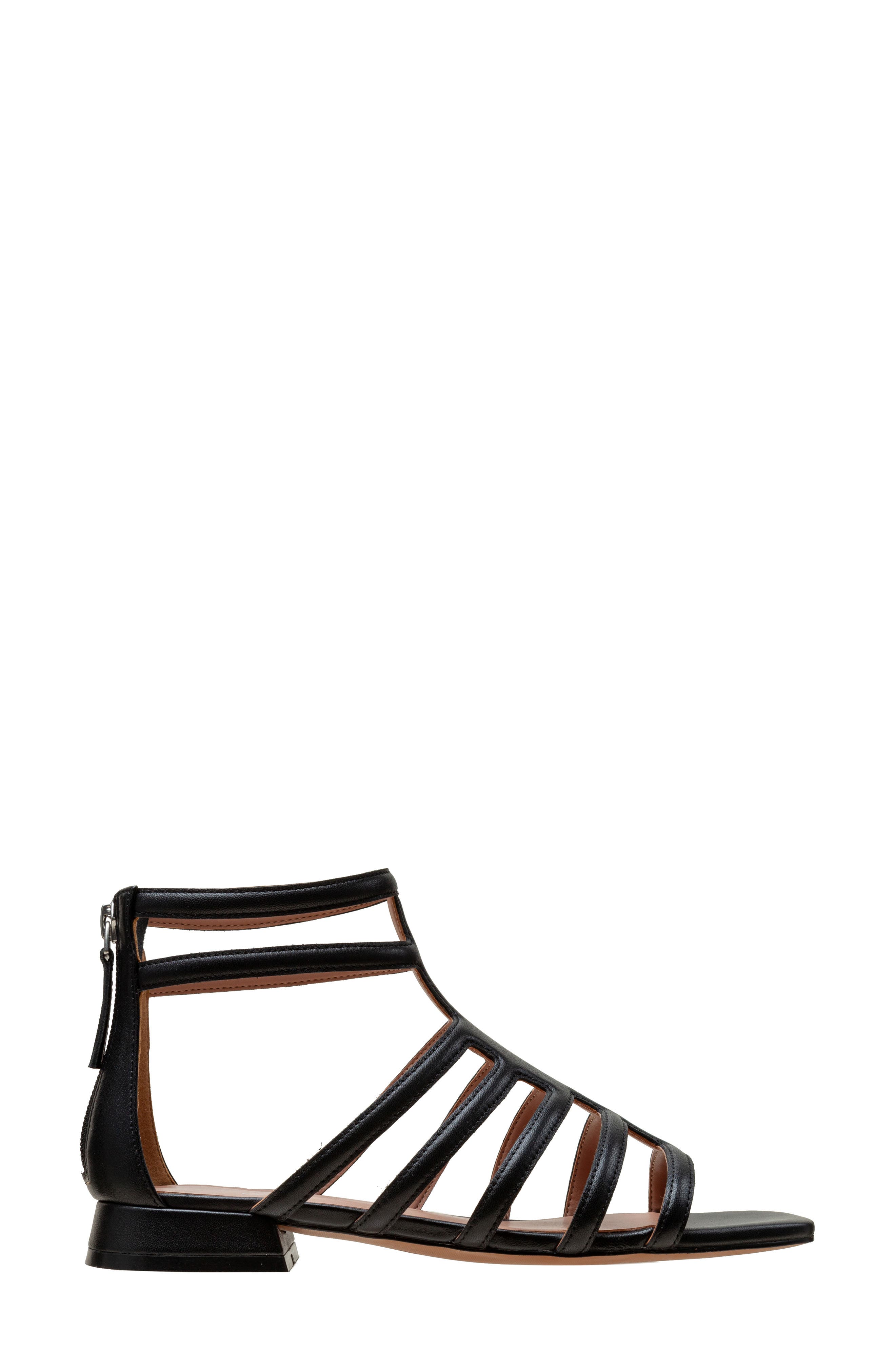 Linea Paolo Lital Strappy Sandal, Alternate, color, Black