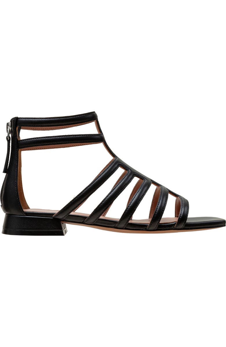 Linea Paolo Lital Strappy Sandal, Alternate, color, Black