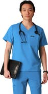 Members Only Brighton 3-Pocket Scrub Top