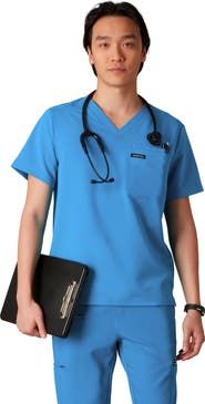 Members Only Brighton 3-Pocket Scrub Top