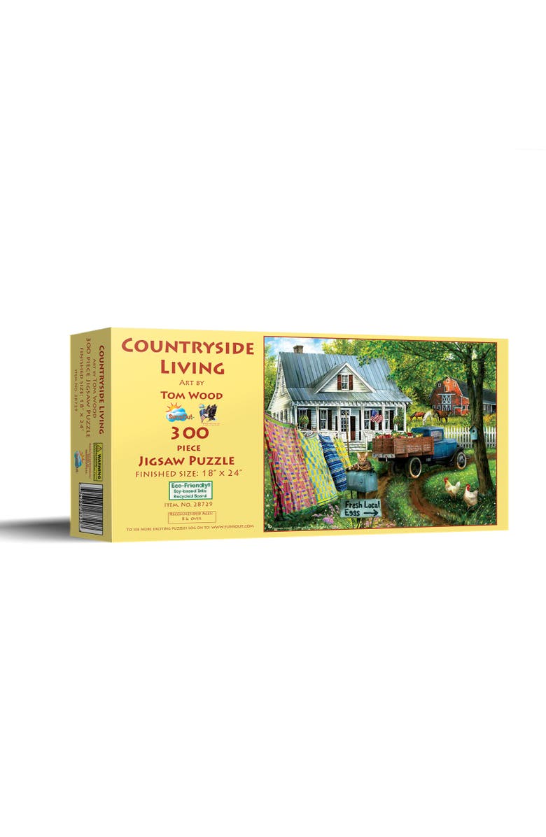 Sunsout Countryside Living 300 piece Jigsaw Puzzle for Adults, Main, color, Multicolor