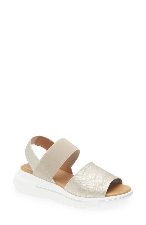 Tuana Platform Wedge Slingback Sandal (Women)