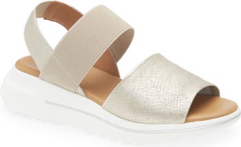 Tuana Platform Wedge Slingback Sandal