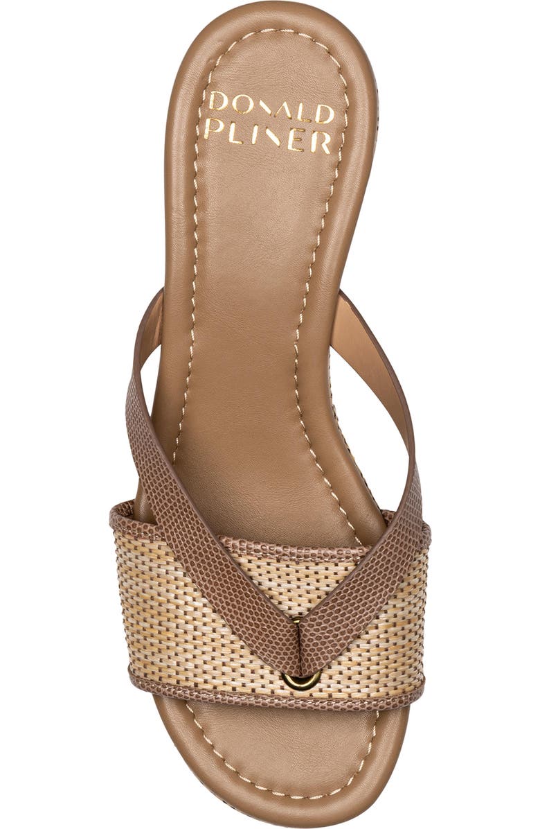 Donald Pliner Sotira Platform Wedge Sandal, Alternate, color, Tobacco
