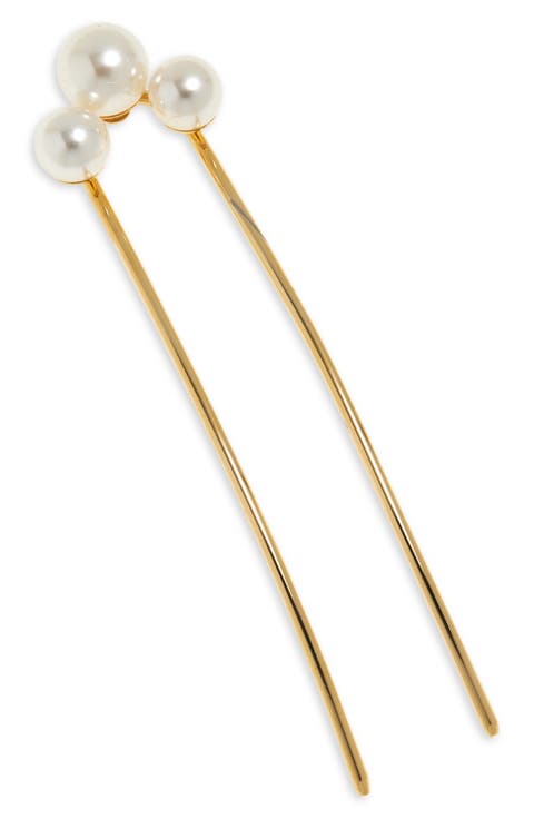 Gretel Faux Pearl Hair Pin