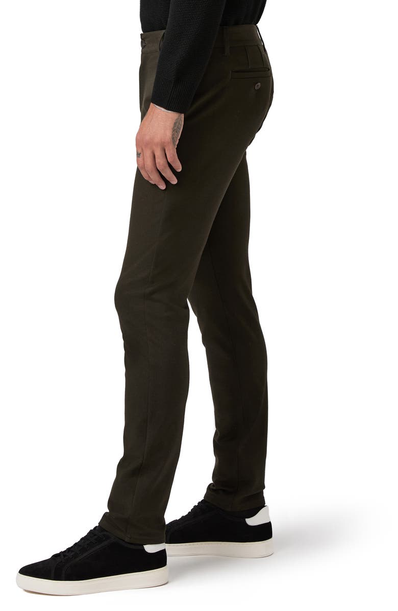 PAIGE Stafford Flat Front Chinos, Alternate, color, Pine Needle