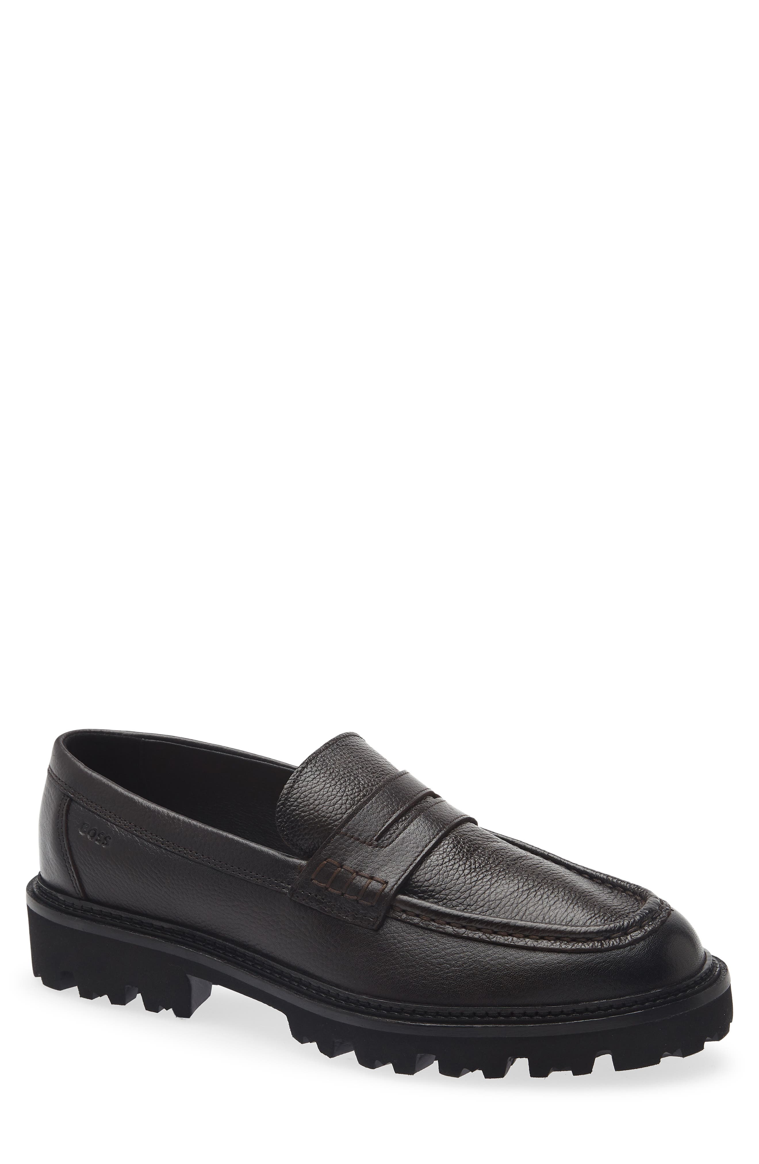 Julyo Penny Loafer, Main, color, DARK BROWN
