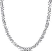 DELMAR Diamond S Link Tennis Necklace - 1.98ct.