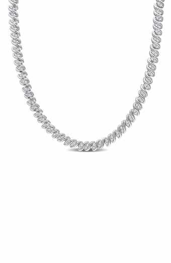 DELMAR Diamond S Link Tennis Necklace - 1.98ct.