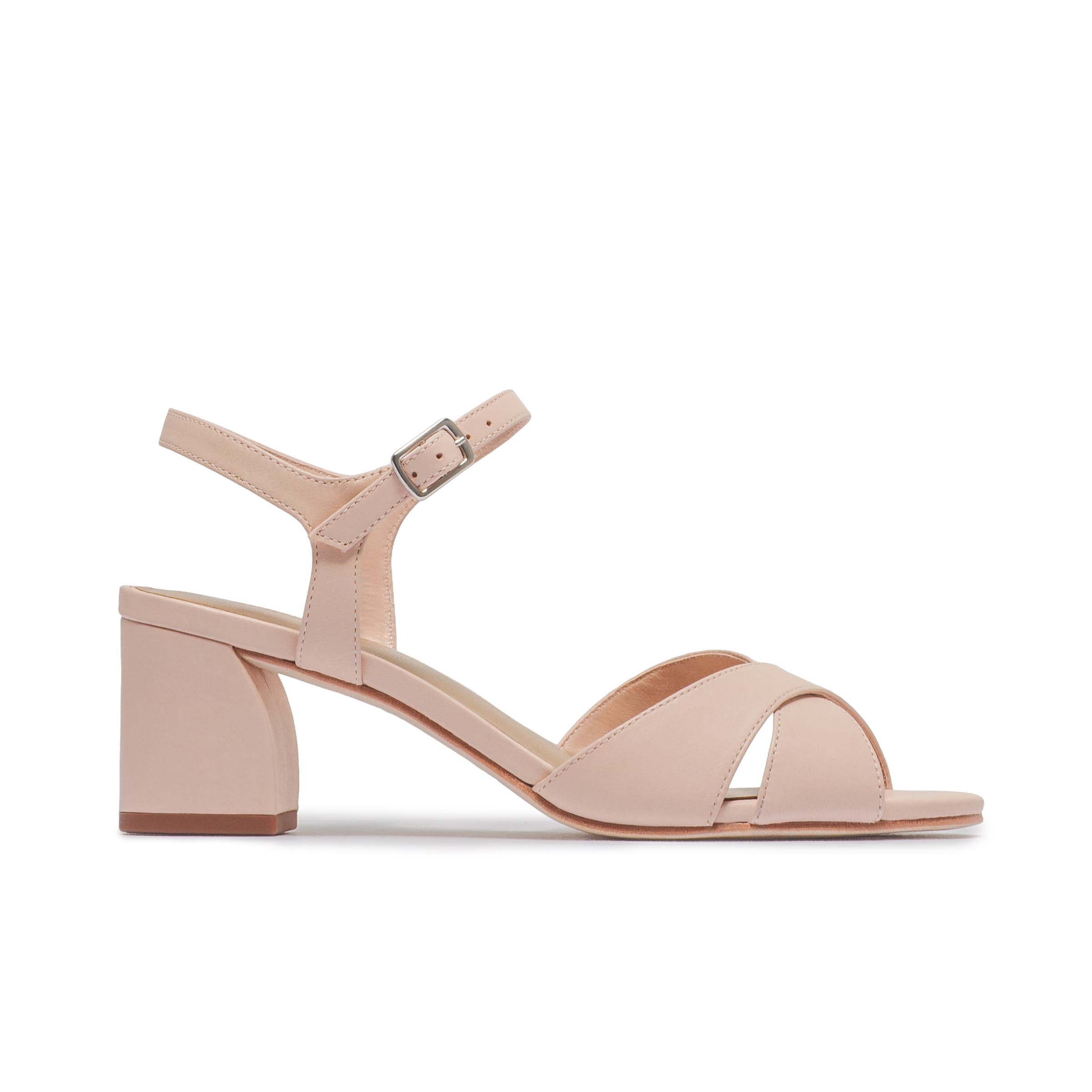Ginni Mid Heel Sandal, Main, color, CIPRIA