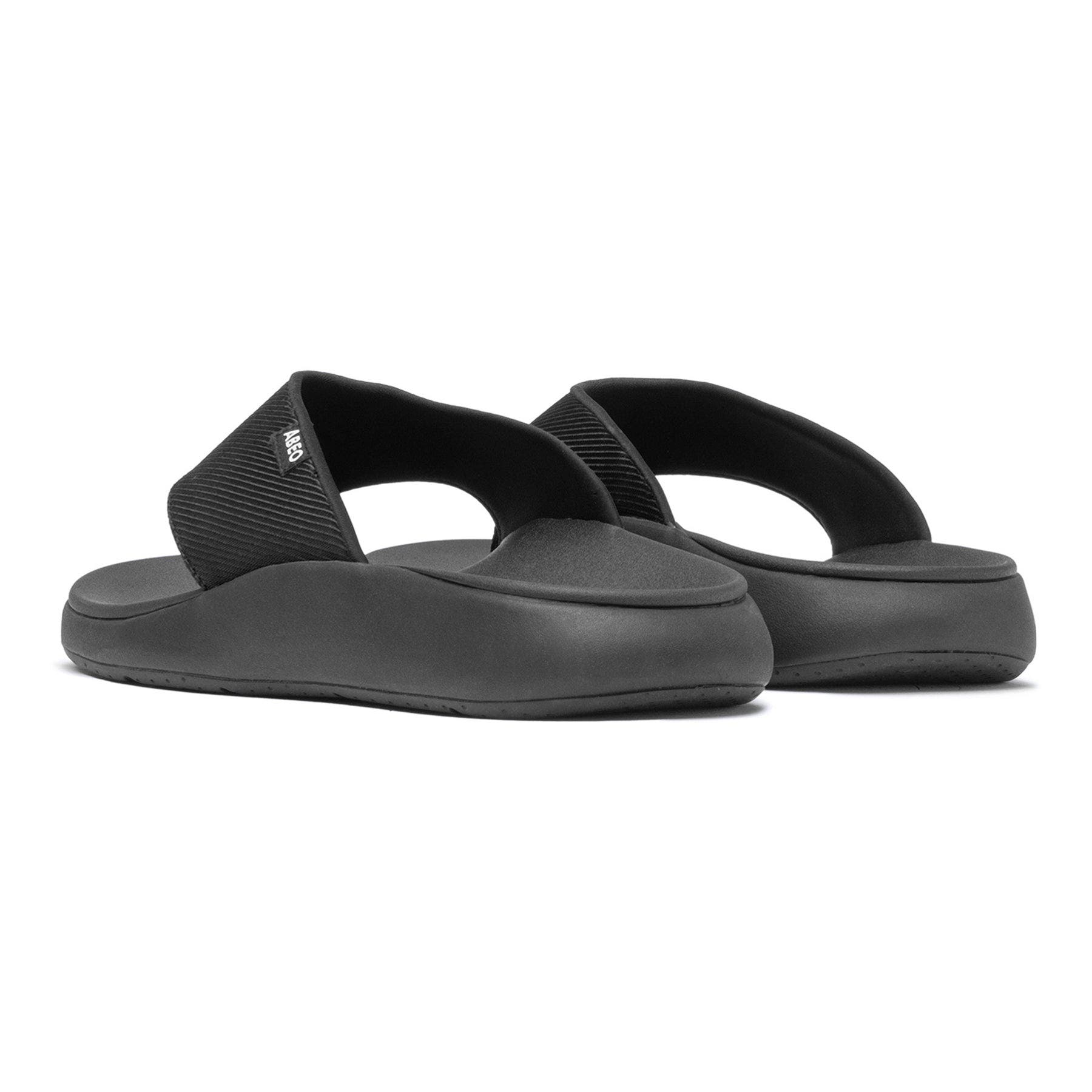 ABEO Alpha Flip Flop, Alternate, color, Black - Regular