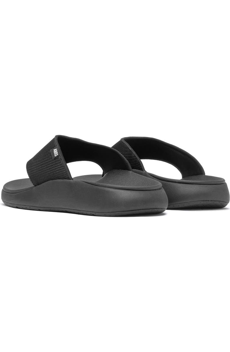 ABEO Alpha Flip Flop, Alternate, color, Black - Regular