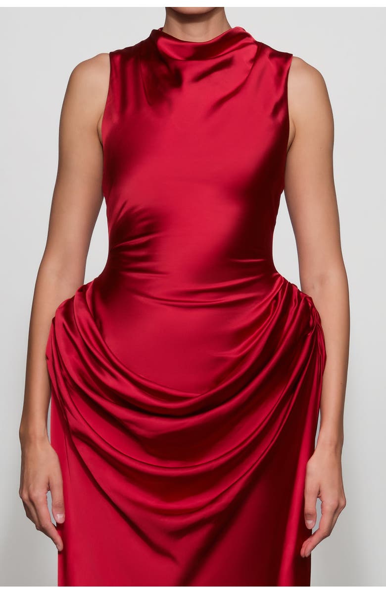 Et Ochs Genevieve Gown, Alternate, color, Lipstick Red