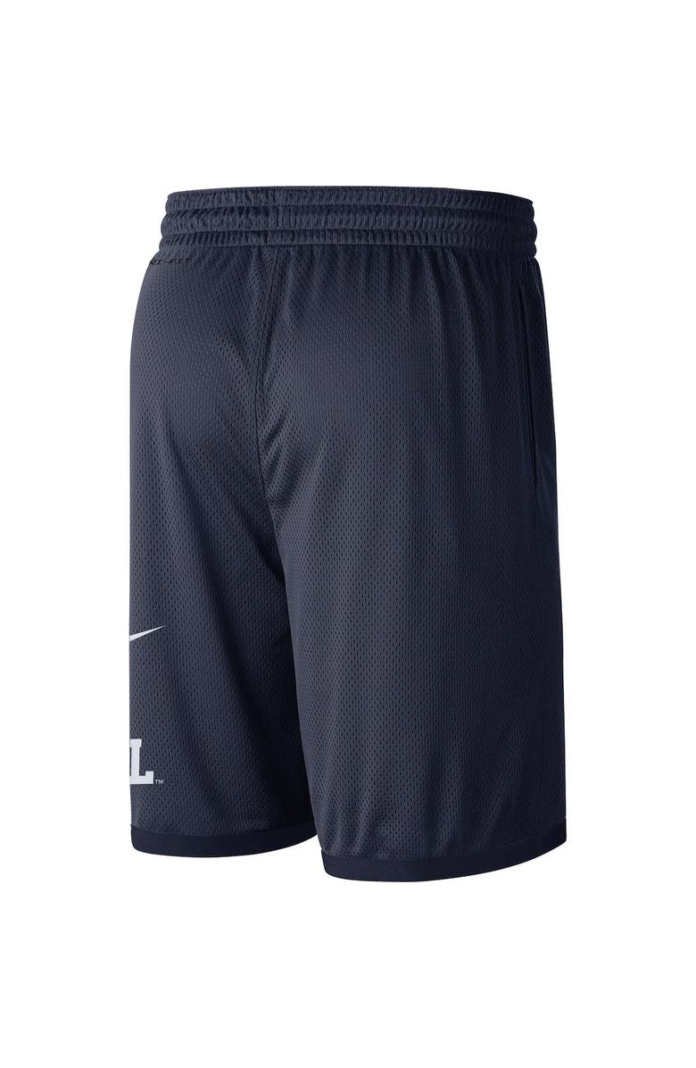 Nike Men's Nike Navy Michigan Wolverines Wordmark Performance Shorts, Alternate, color,