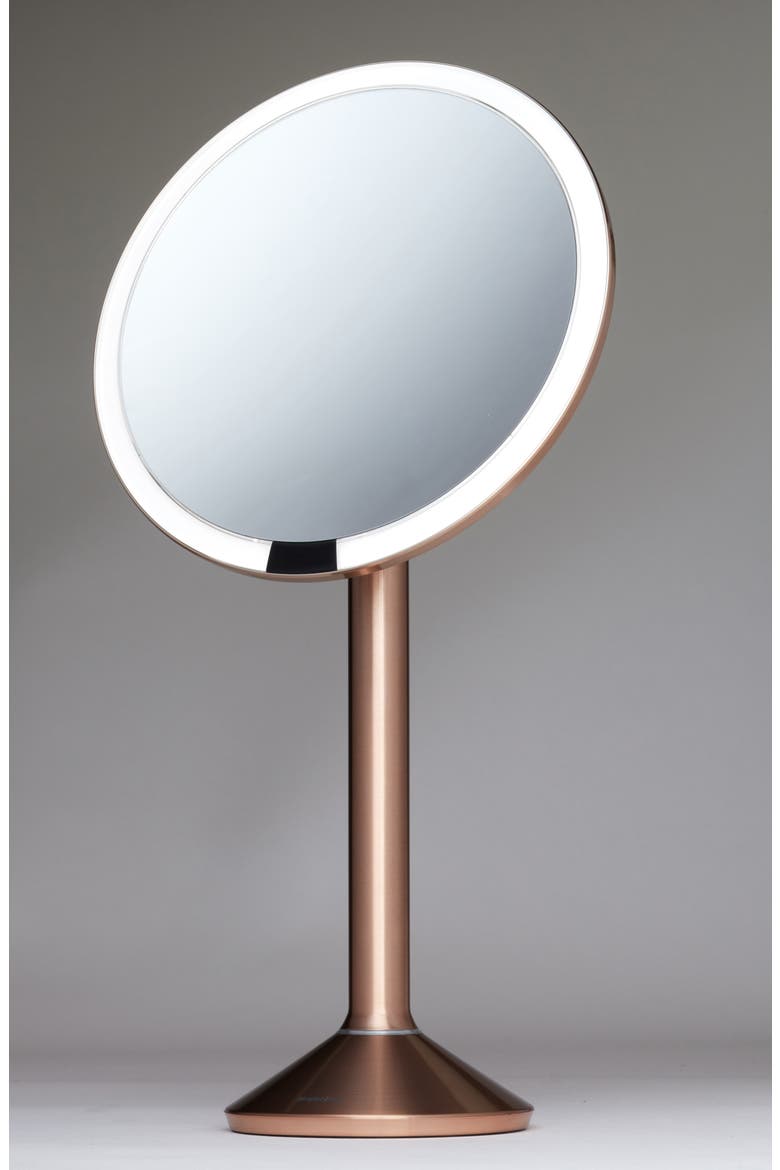 Round Sensor Mirror Pro, Alternate, color, ROSE GOLD