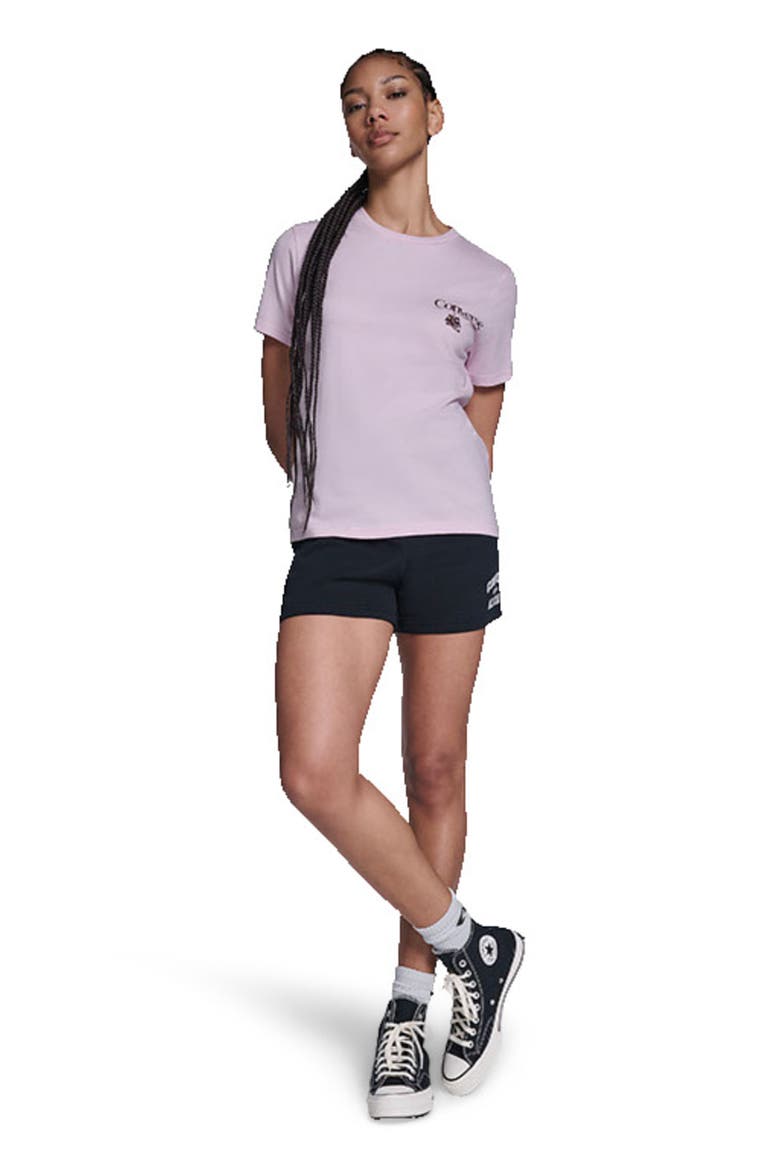 Women's Hanging Shoes T-Shirt, Alternate, color, NEW FOUND BLOOM