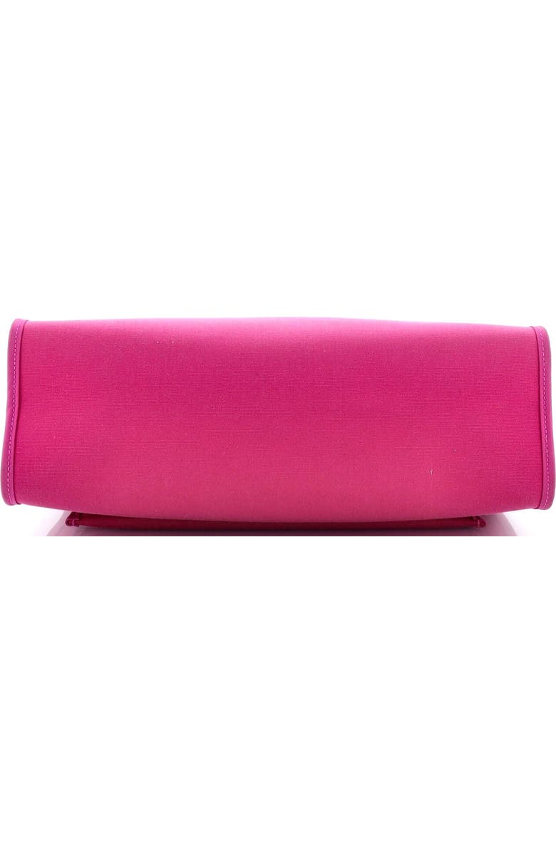 Pre-Owned Hermes Herbag Zip Leather and Toile 31, Alternate, color, Rose Pourpre