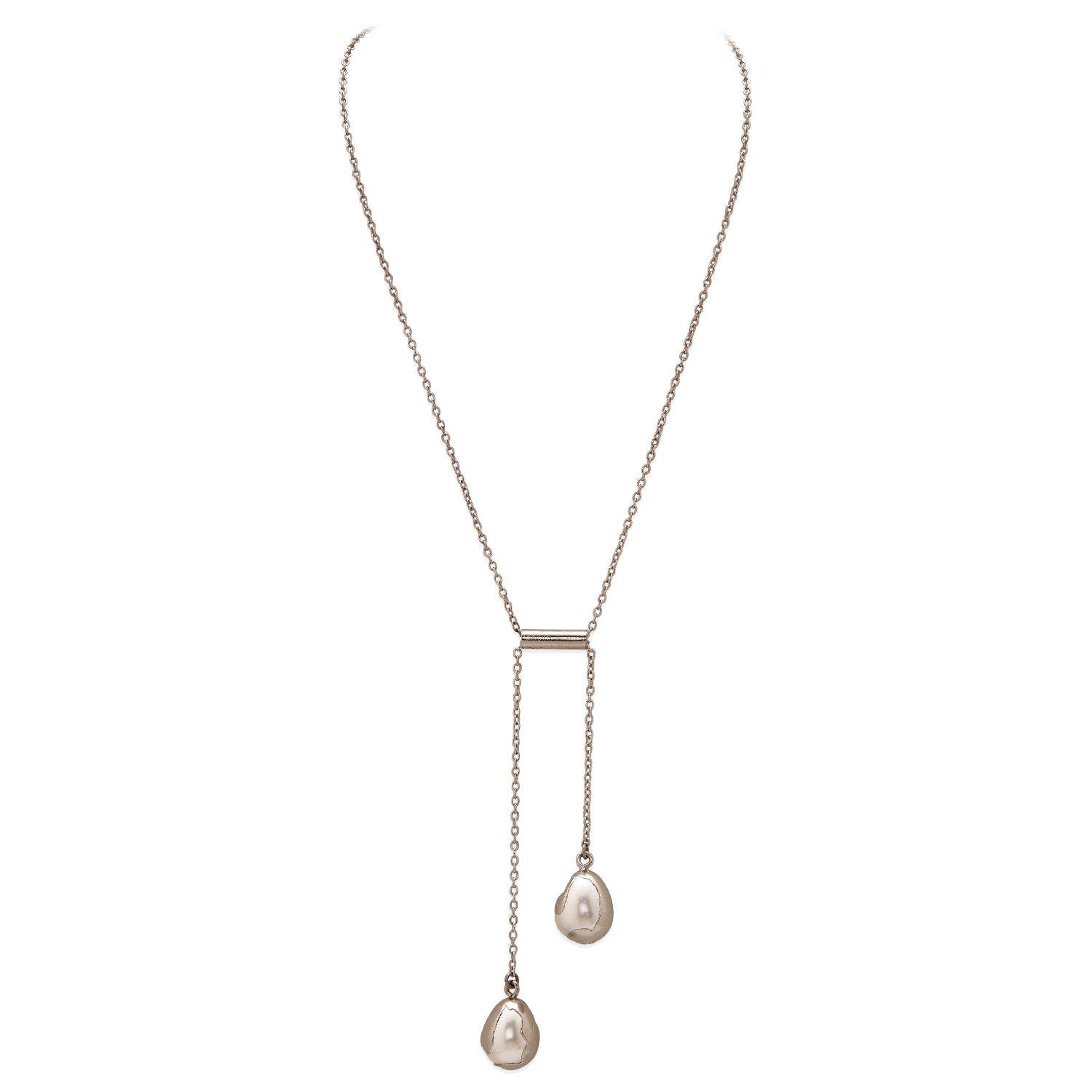 selected White Rhodium Plated