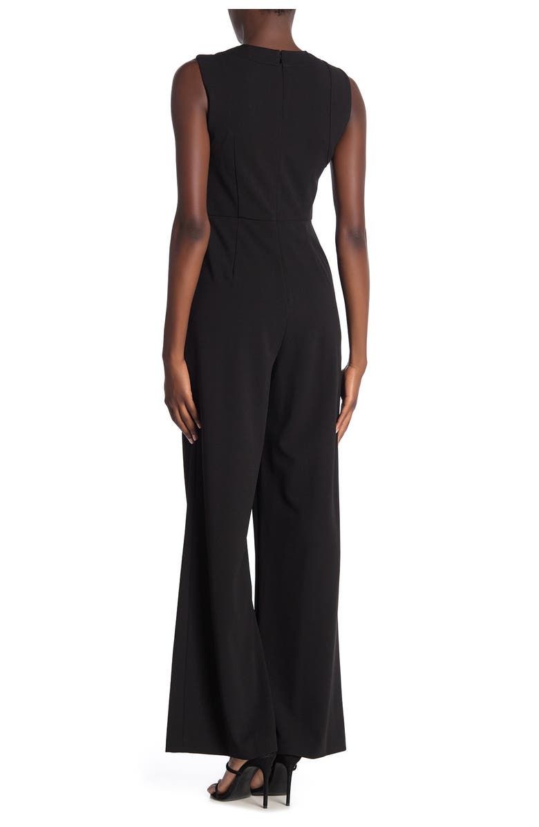 MODERN AMERICAN DESIGNER Cutout Sleeveless Crepe Jumpsuit, Alternate, color,