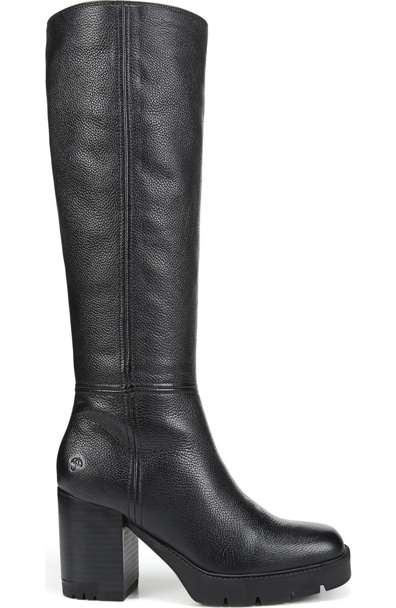 Naturalizer Willow Water Resistant Knee High Platform Boot, Alternate, color,