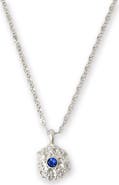 Classicharms Shayla Molten Cubic Zirconia Pendant Necklace