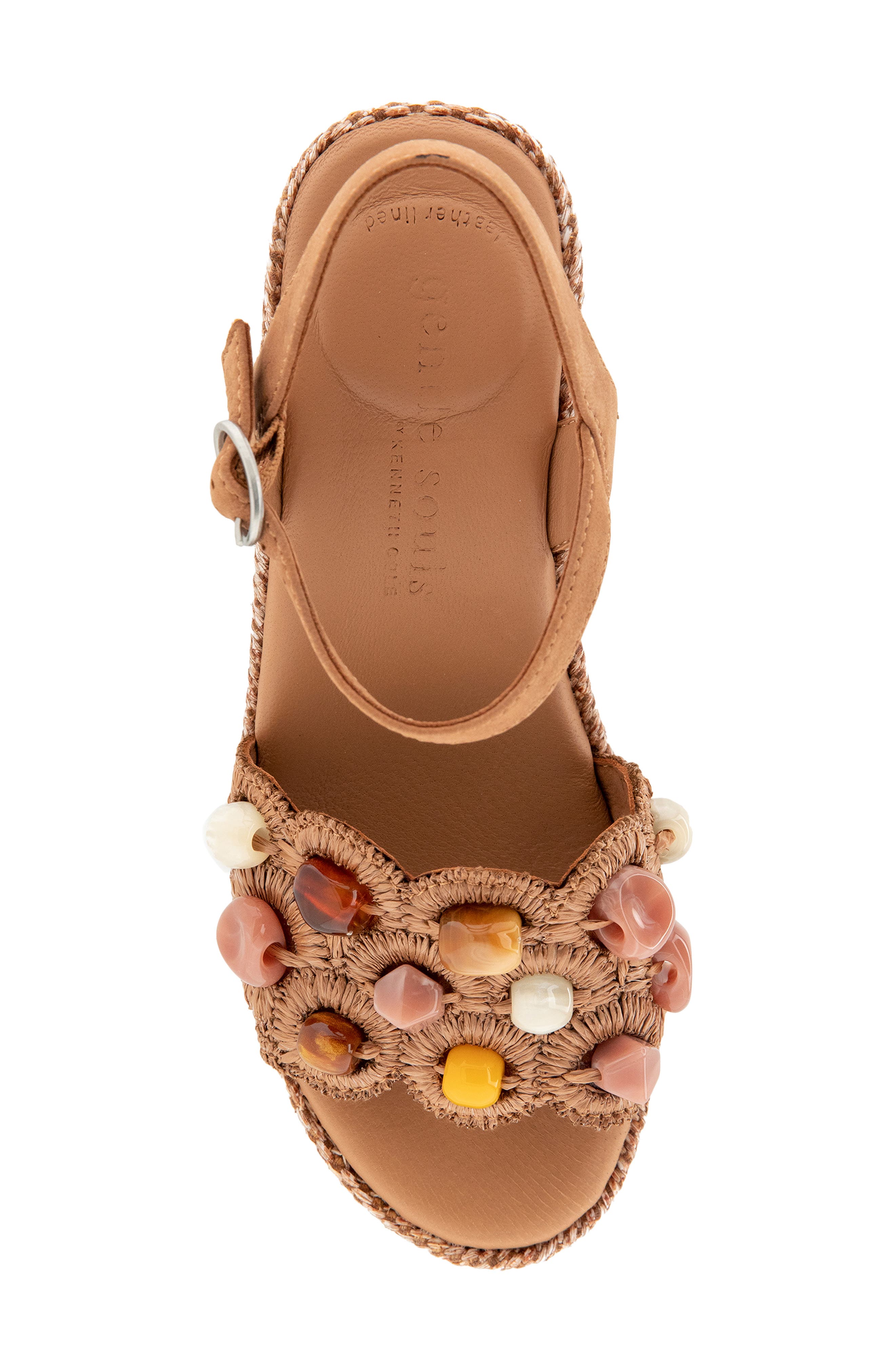 Gentle Souls Nolina Woven Wedge Sandal, Alternate, color, 