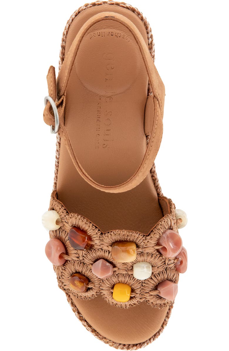 Gentle Souls Nolina Woven Wedge Sandal, Alternate, color,