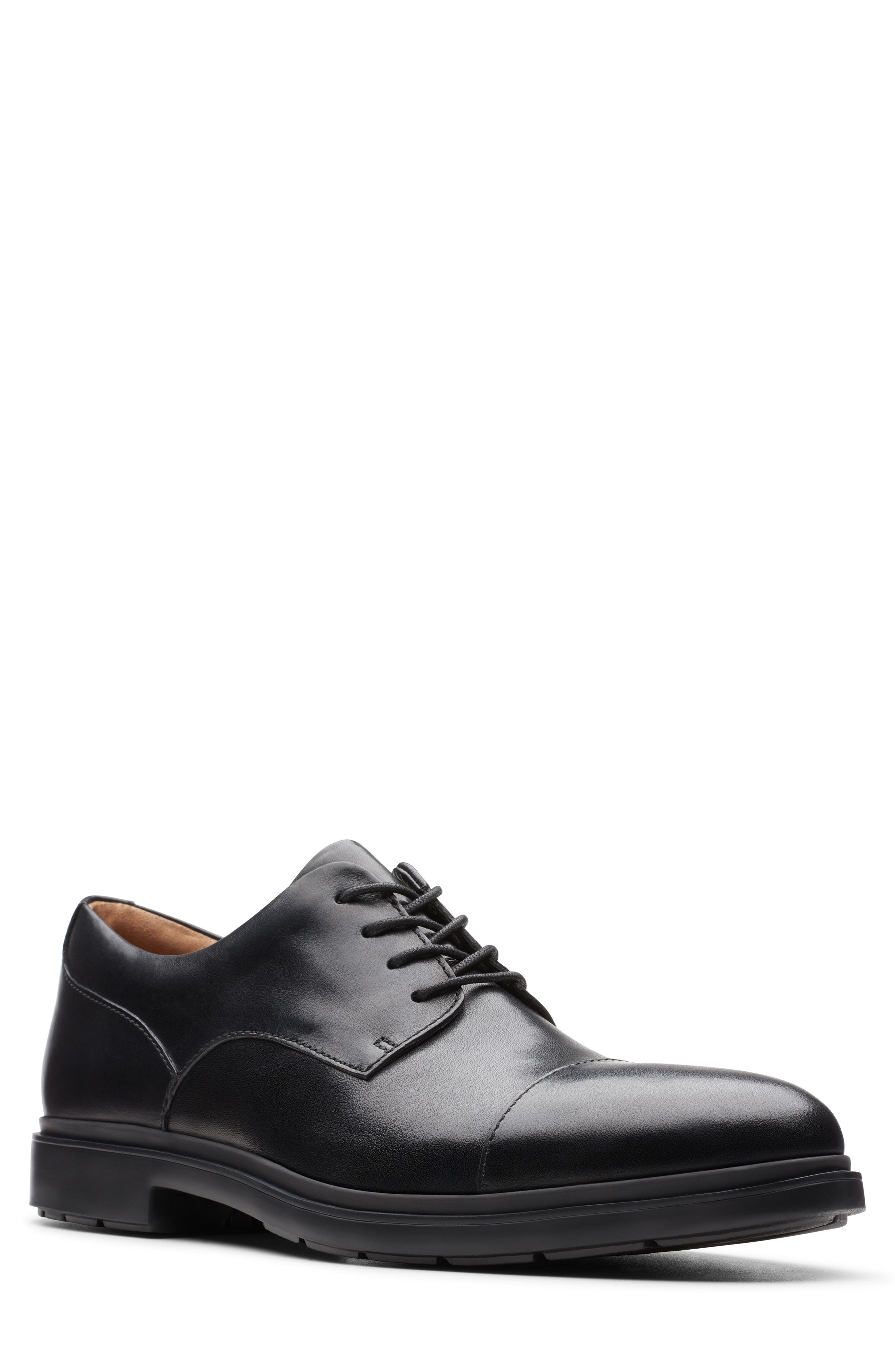 Clarks<sup>®</sup> Un.Tailor Cap Toe Derby, Main, color, 