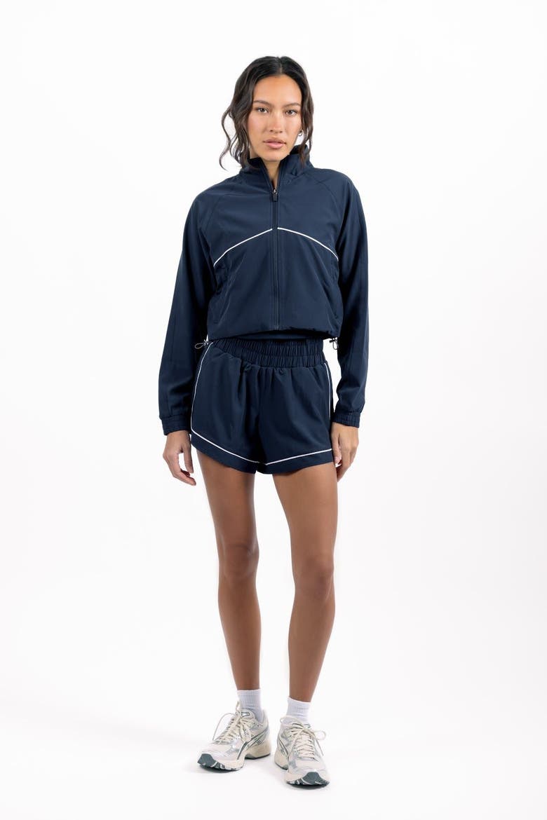 Nicole Cropped Active Jacket, Alternate, color, Oxford