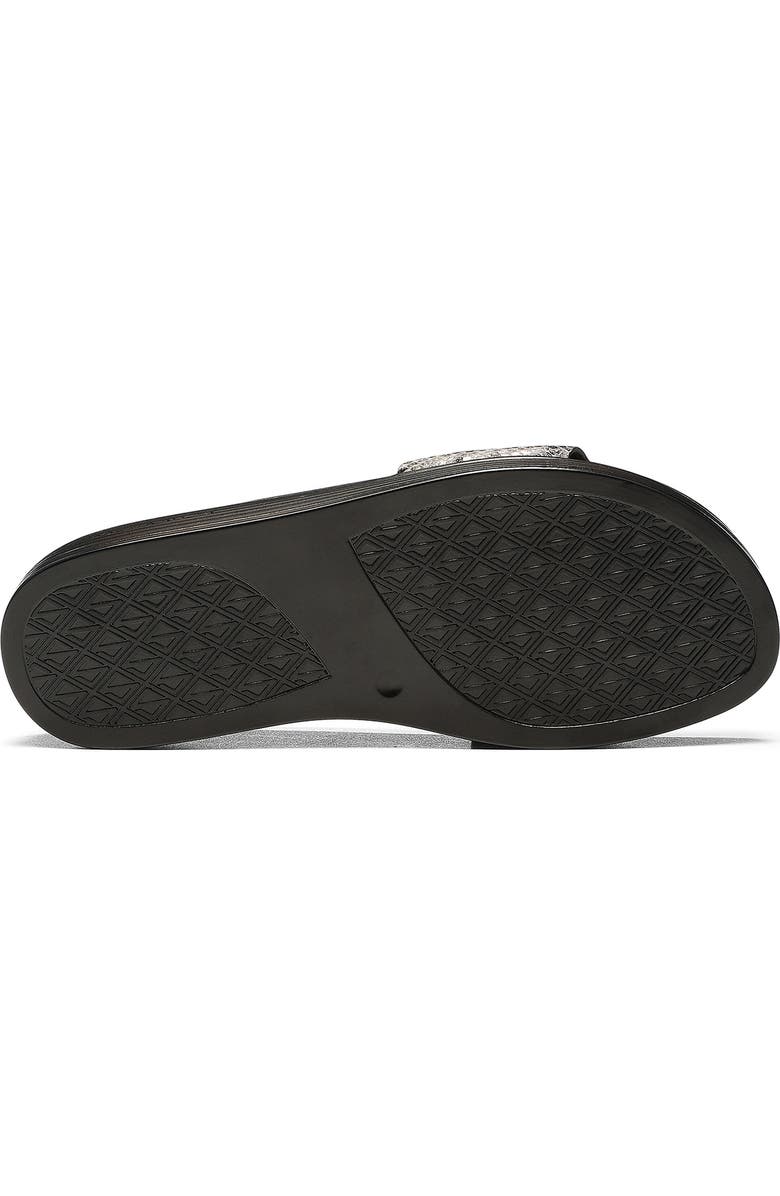 Donald Pliner Snake Embossed Leather Slide Sandal, Alternate, color,